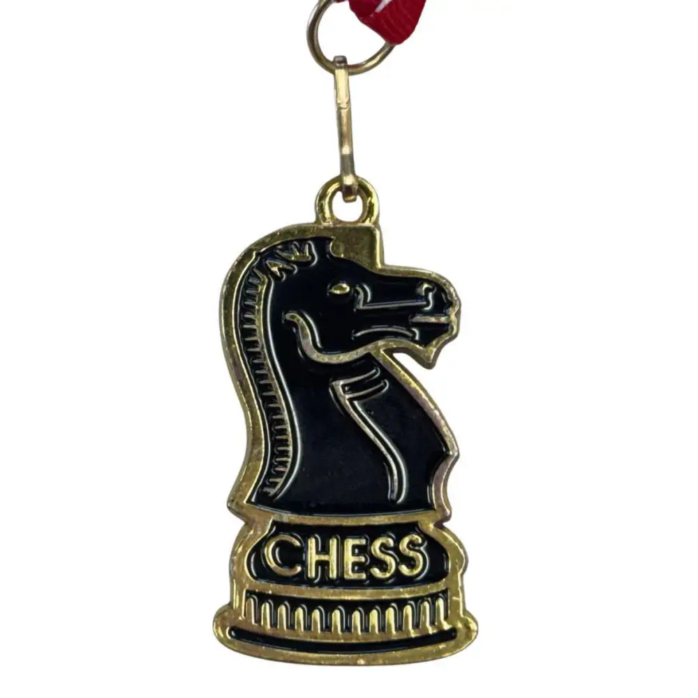 Knight Chess Medal - Gold - Chess Medal