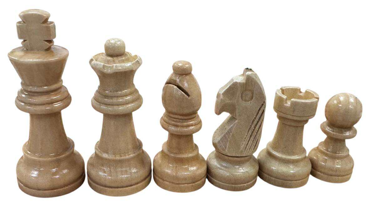 Walnut Magnetic Folding Chess Set & Board