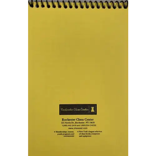 Pawn Power Yellow Softcover Back