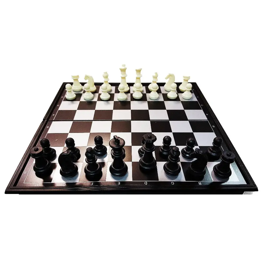 Magnetic Chess Set 9 3/4 X 9 3/4" - 1 9/16" King