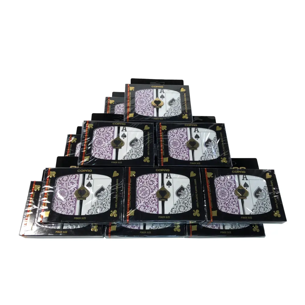Purple & Gray Super Index 12 Decks