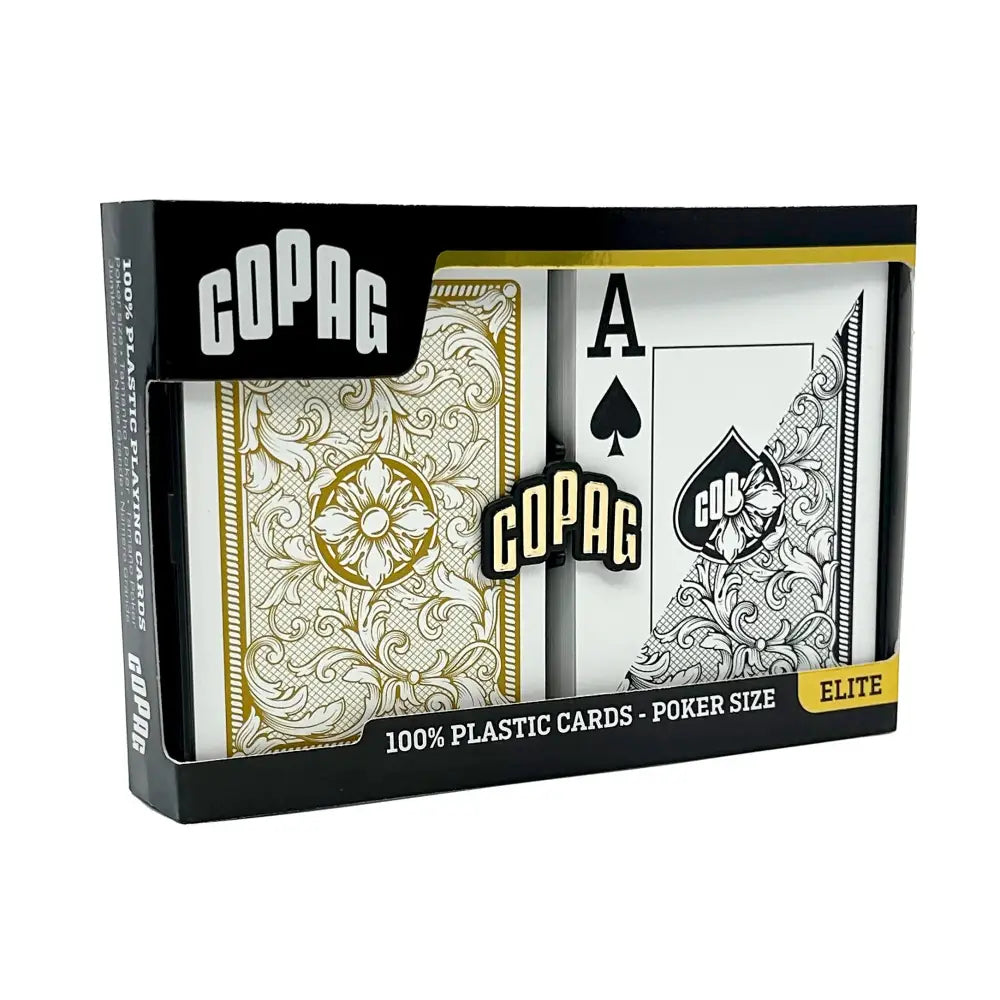 Poker Super Legacy Black/Gold 12 Deck Case COPAG