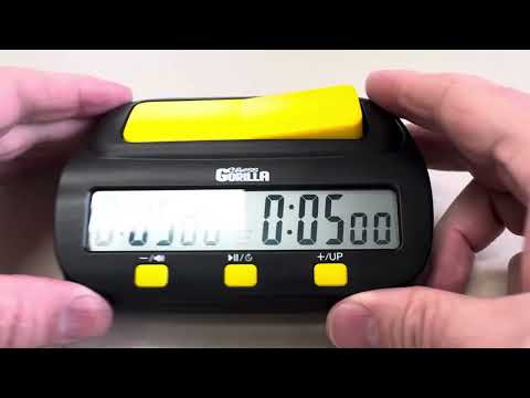 Chess Gorilla Starter Clock Vid