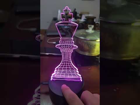 Chess Night Light The King