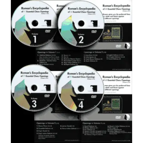 Roman 37 - 40 : 40 Essential Chess Openings Vol. 1 thru 4