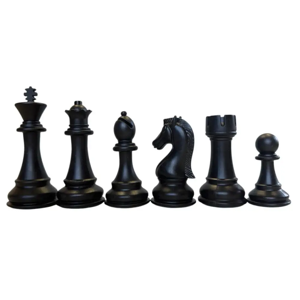 Roman Knight - Heavily Weighted Plastic Chess Set - Tournament Size - Chess Pieces