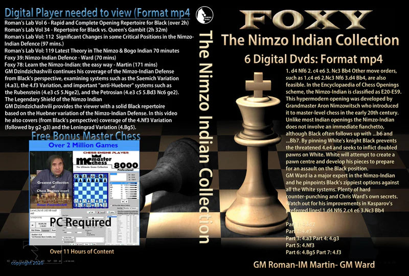 Foxy/Roman Collection: The Nimzo-Indian 6 vids