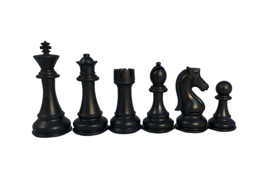 Roman Knight Chess Set, Heavily Weighted, 3 3/4" King