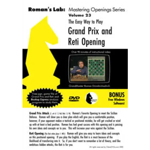 Roman's Chess Download 23: Gran Prix and Reti Opening