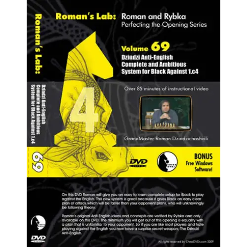 Roman's Chess Download 69: Dzindzi Anti-English for Black against 1.c4