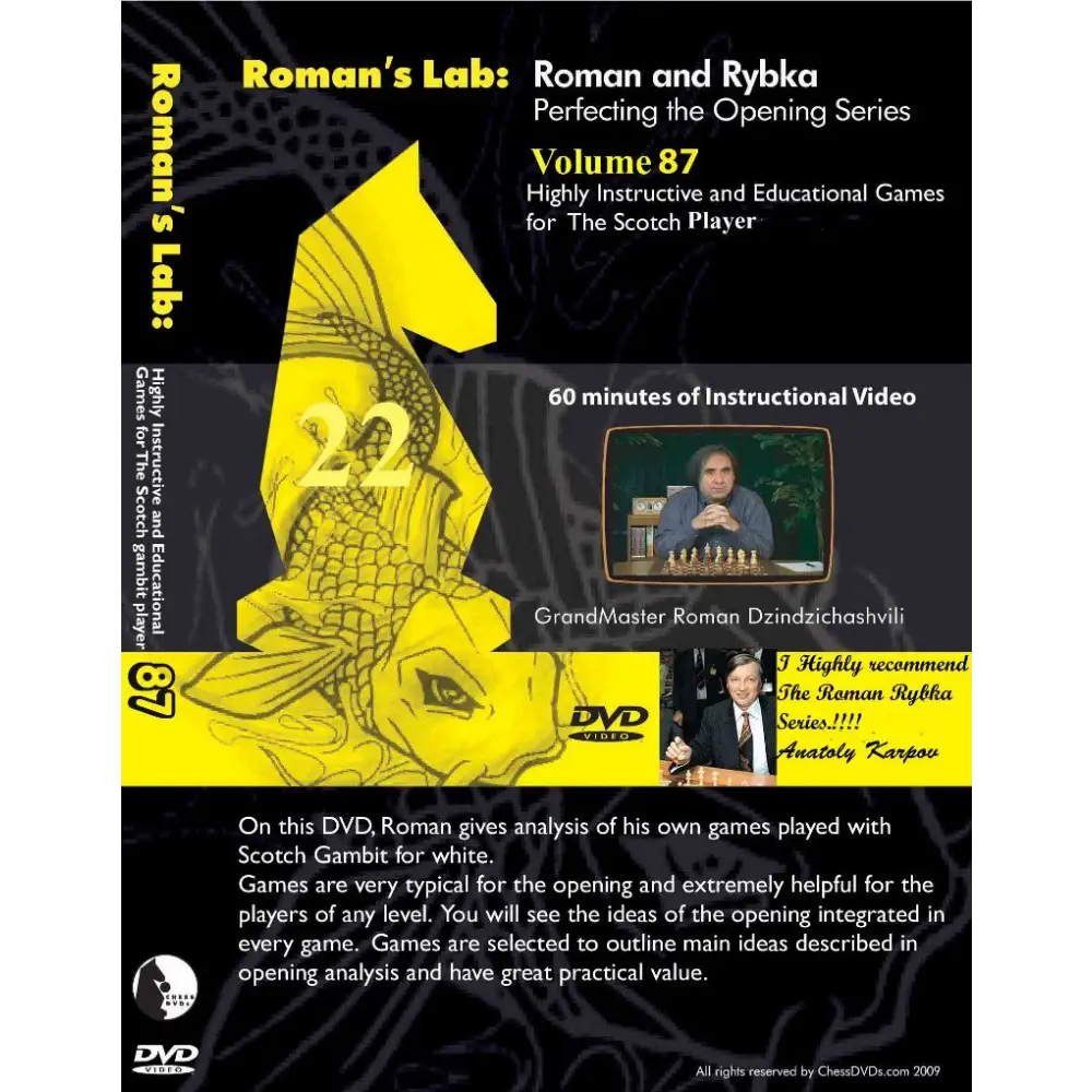 Roman's Chess Download 87: Instructive games for Scotch Players