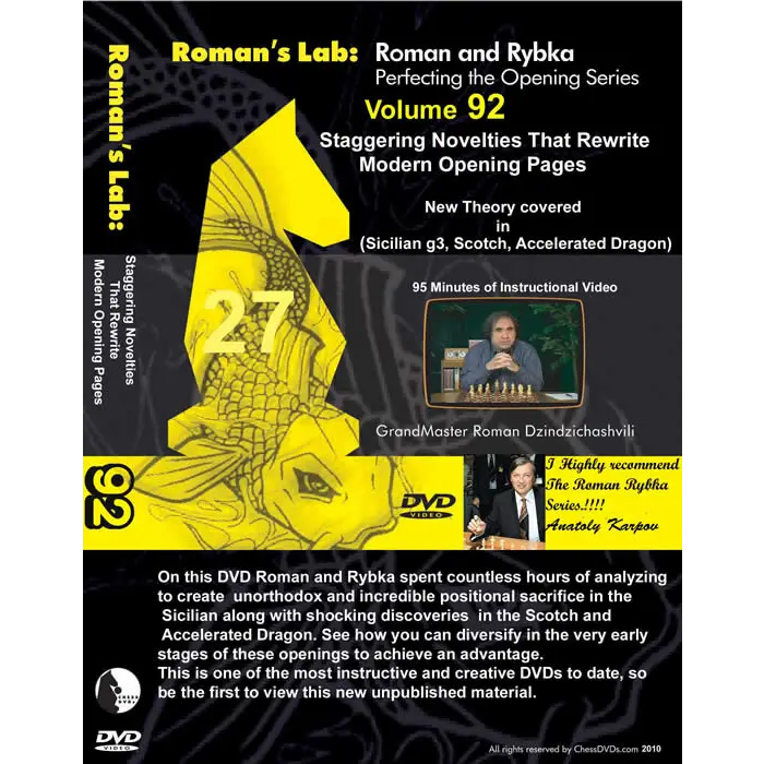 Roman's Chess Download 92: Staggering Novelties-Lab Download