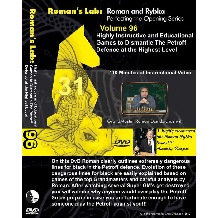 Roman's Chess Download 96: Dismantling the Petroff defence