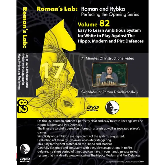 Roman's Download 82: White against Hippo,Modern & Pirc Defences