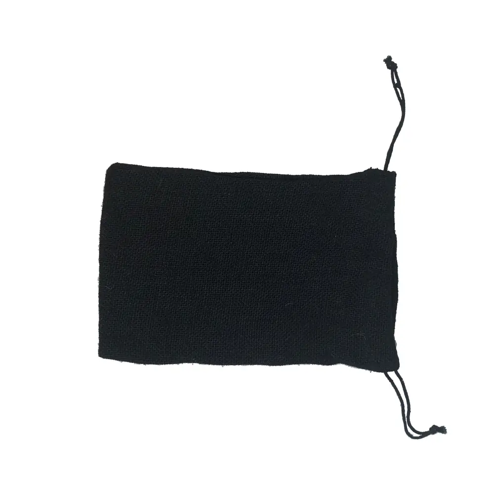 Burlap Black