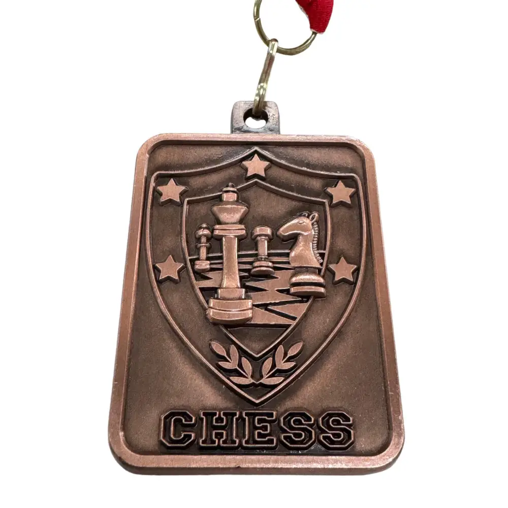 Bronze Shield Chess Medal