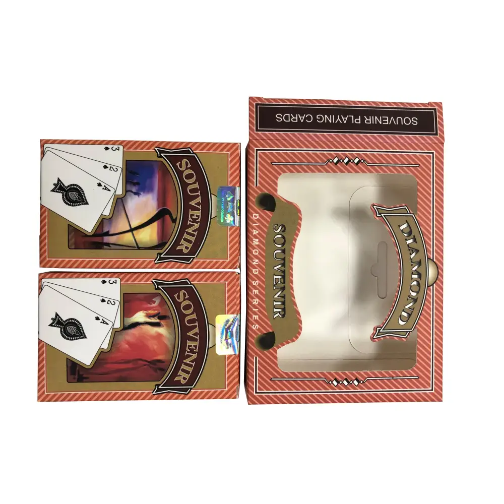 Souvenir Bridge Playing Cards - Regular Index