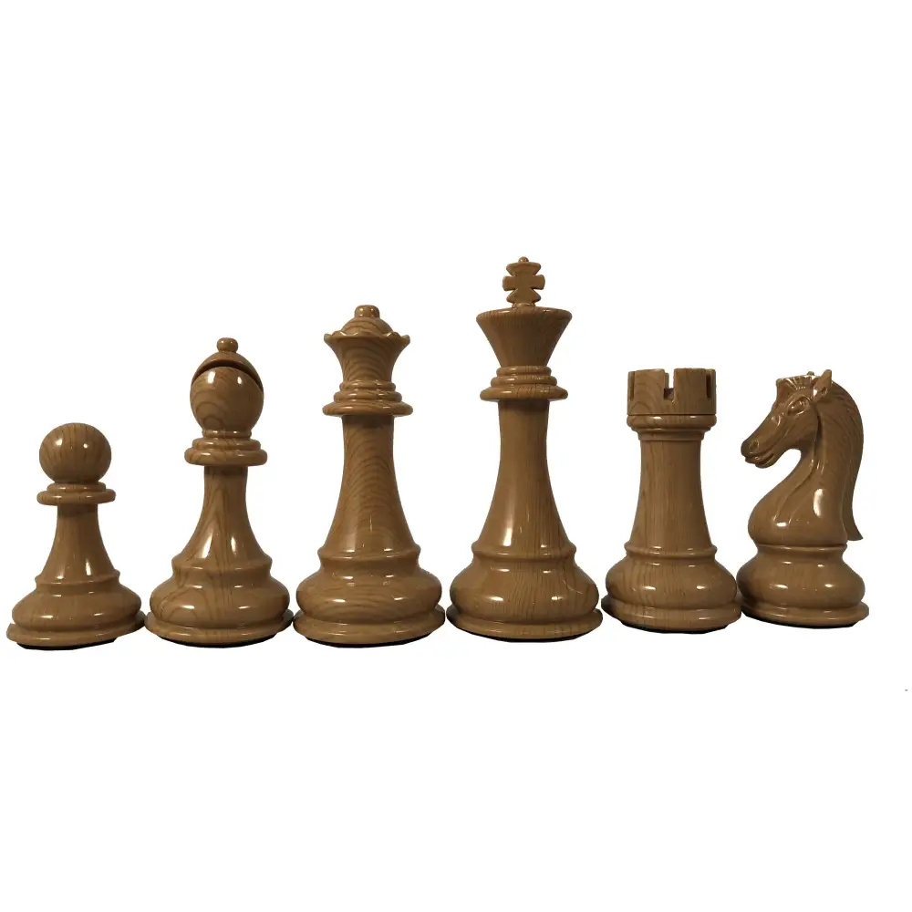 Woodtek Chess Pieces - 4.25 King white pieces