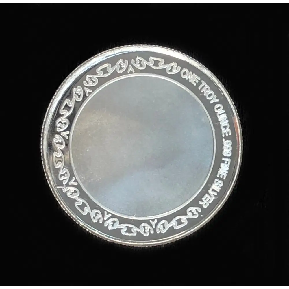 The King - 1 Troy Oz .999 Silver Round Chess Coin - 1 9/16" Dia.