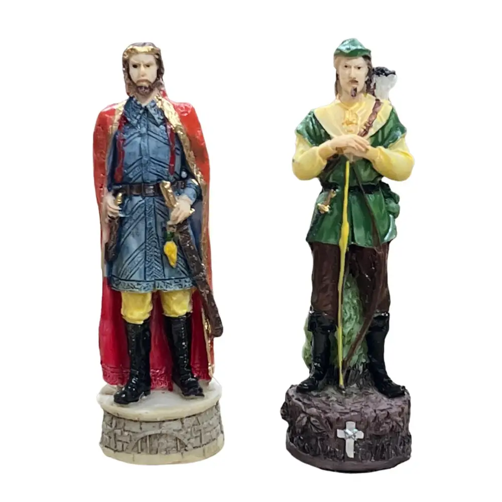 The Robin Hood Resin Theme Chess Pieces