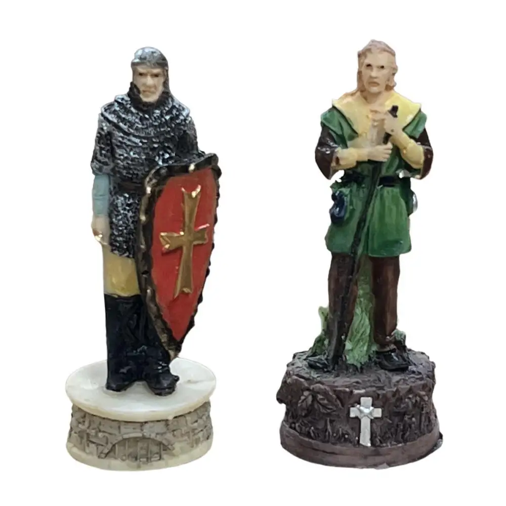 The Robin Hood Resin Theme Chess Pieces
