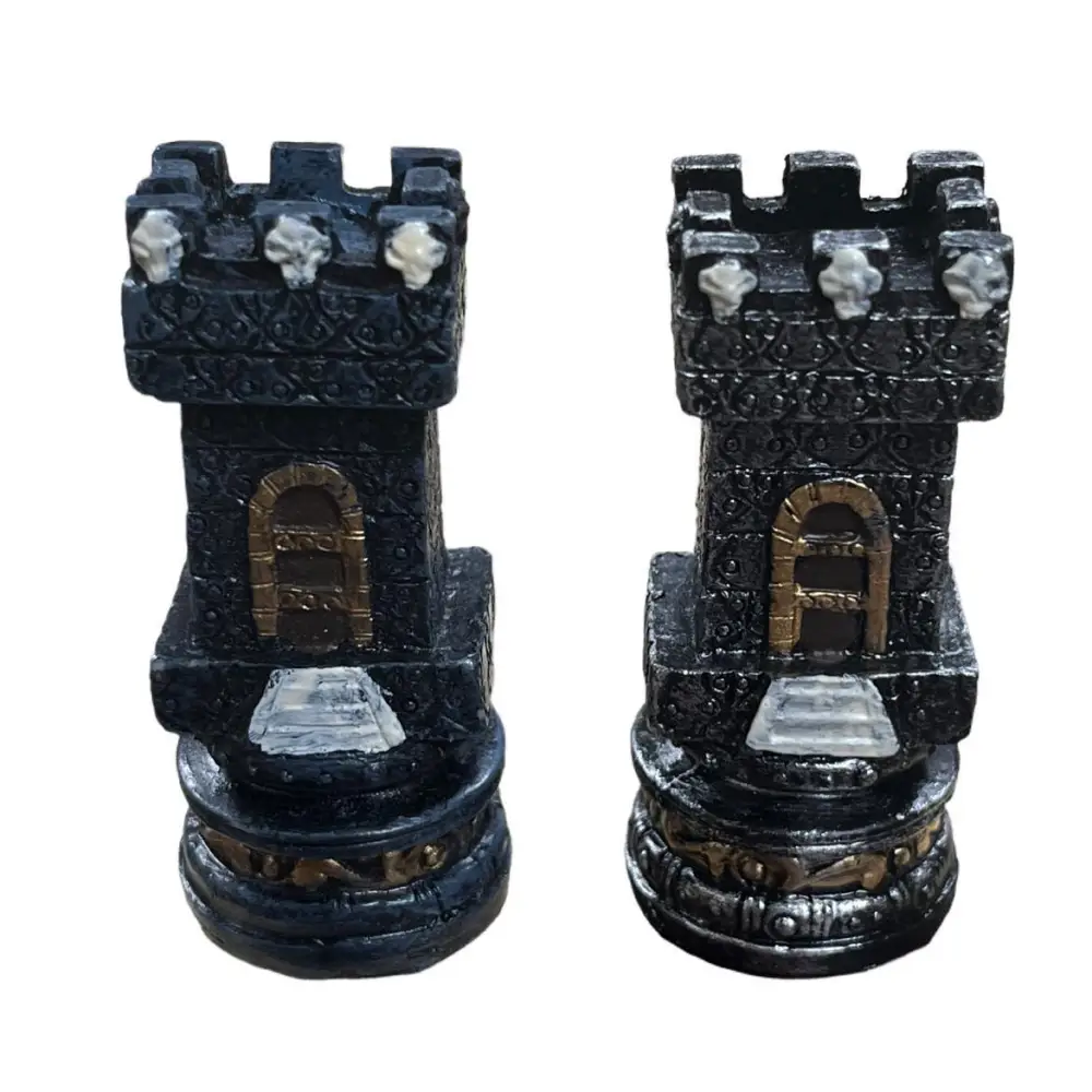 The Skull Resin Theme Chess Pieces