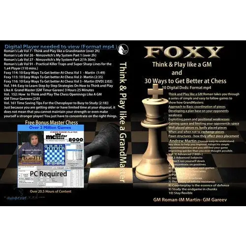 Think & Play like a GM - Get Better at Chess Digital Download