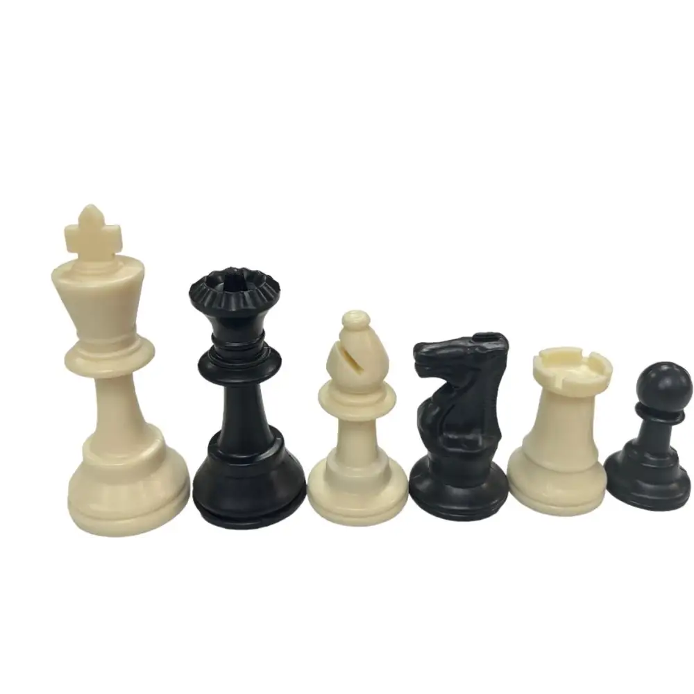 Plastic 3 3/4 King Chess Set