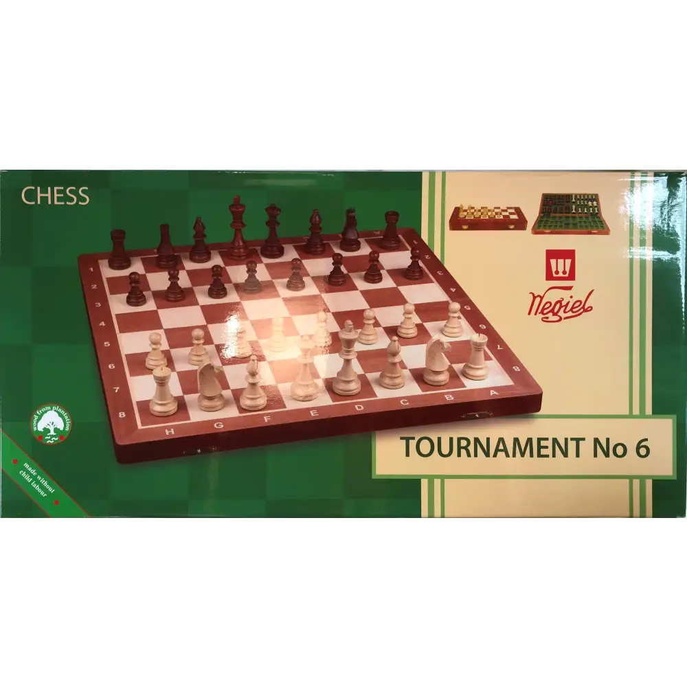 Tournament Chess Set #6 box