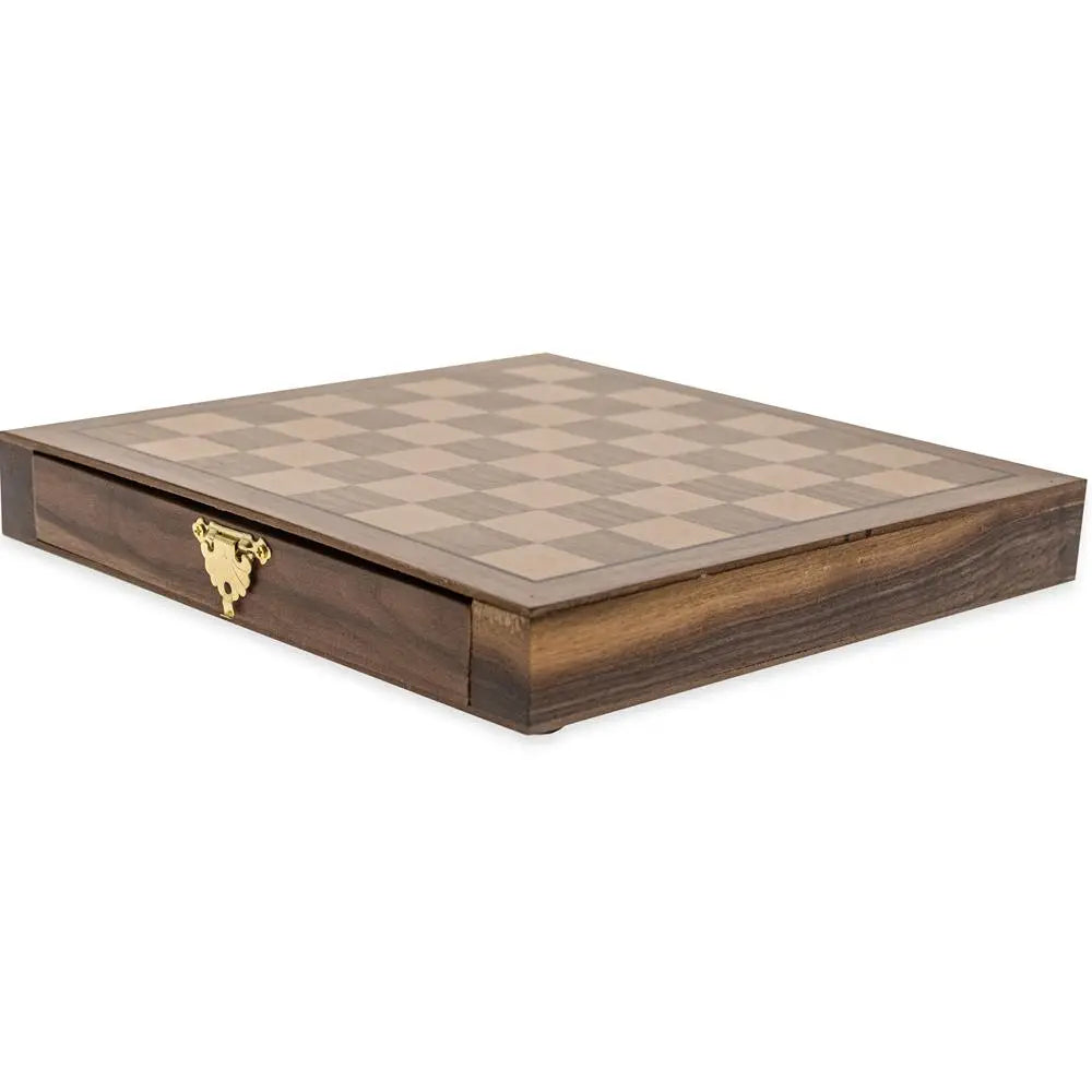 Travel Hardwood Chess Set & Magnetic Pieces