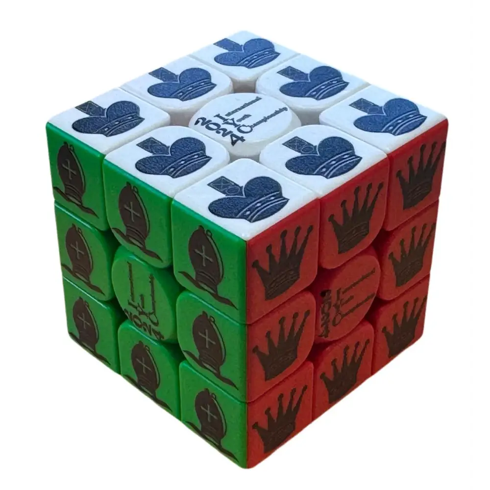 Vegas Int’l Chess Speed Cube by Chess Gorilla