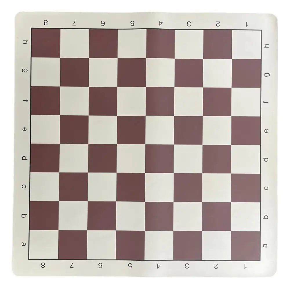 Brown Vinyl Chess Board