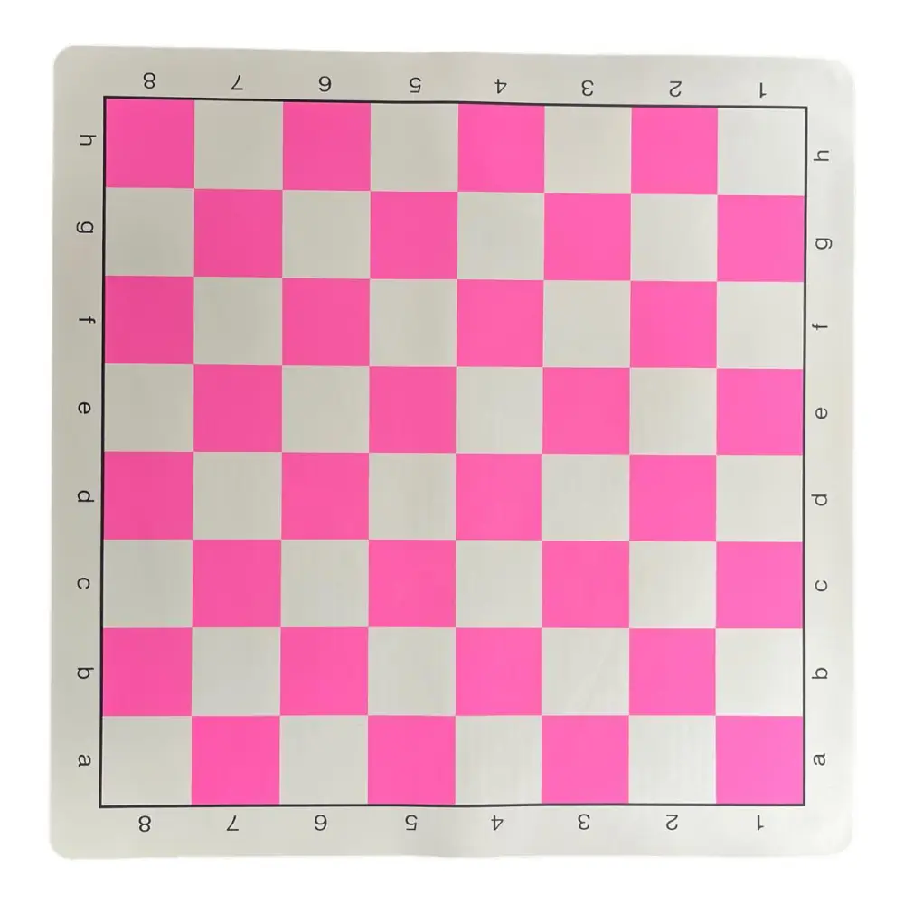 Pink Vinyl Chess Board