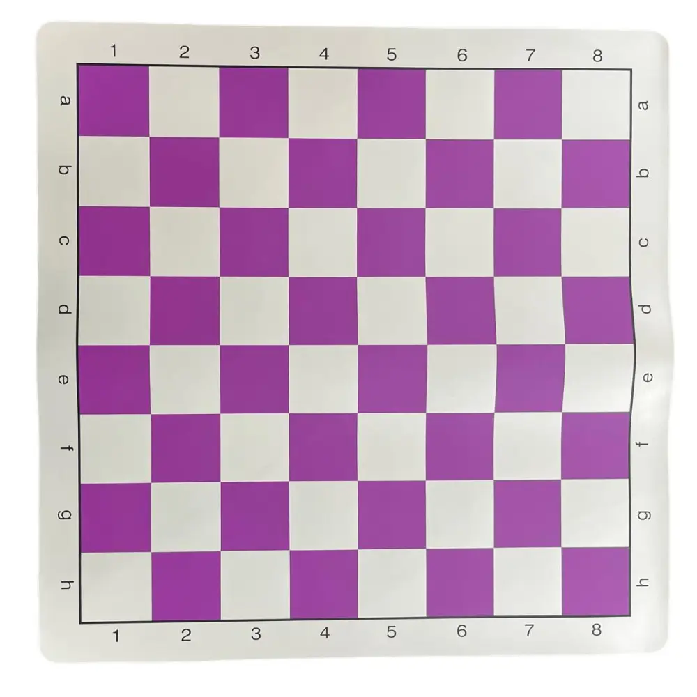 Purple Vinyl Chess Board