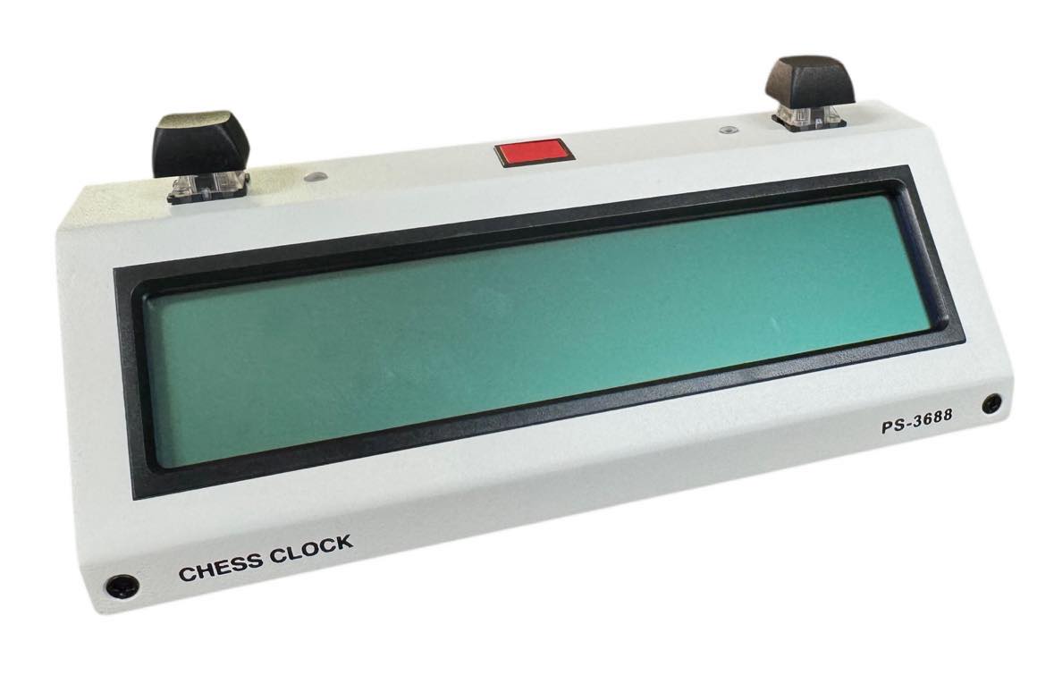 SilverBack Chess Clock by Chess Gorilla