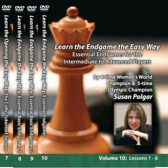Winning Chess The Easy Way - Susan Polgar - Volumes 1 - 13