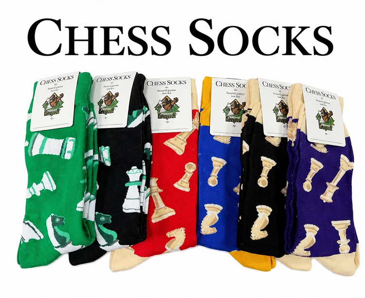 Chess Gorilla Ties & Socks