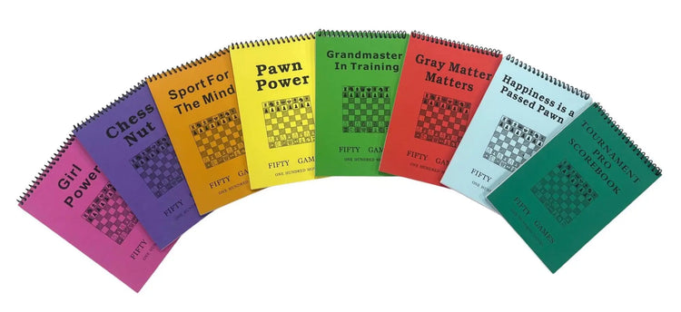 Softcover Chess Scorebooks