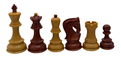 Zagreb WoodTek  Plastic Chess Set w/ 3 3/4 Inch King