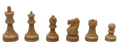 Ultimate Luxury Anjan Wood Chess Set - 4X Weight - 4 Queens w/travel case