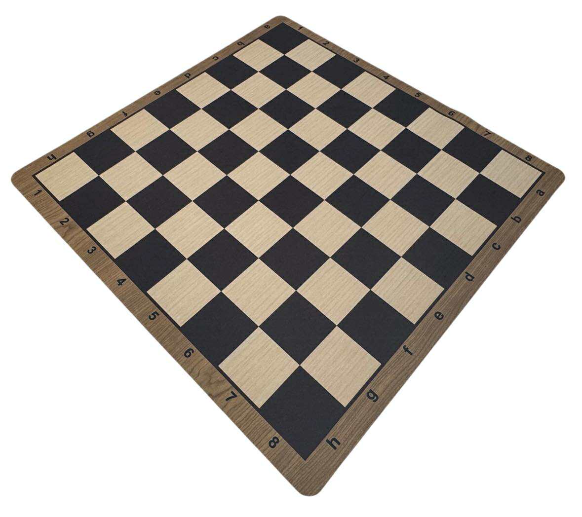 Series II - Wood Grain Thin Floppy Mousepad Chess Board by Chess Gorilla
