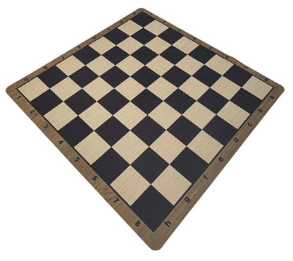Series II - Wood Grain Thin Floppy Mousepad Chess Board by Chess Gorilla