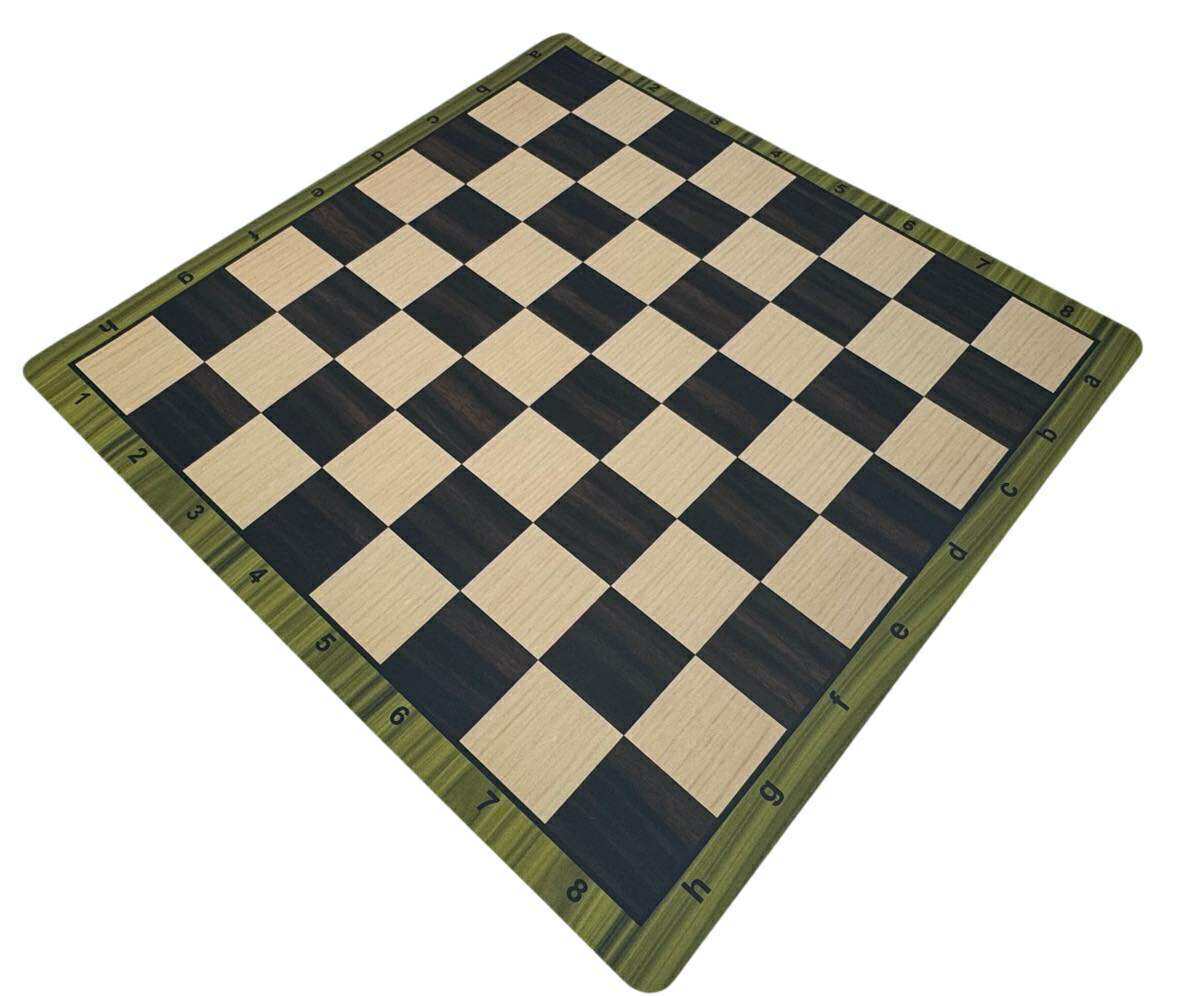 Series II - Wood Grain Thin Floppy Mousepad Chess Board by Chess Gorilla