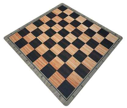 Series II - Wood Grain Thin Floppy Mousepad Chess Board by Chess Gorilla