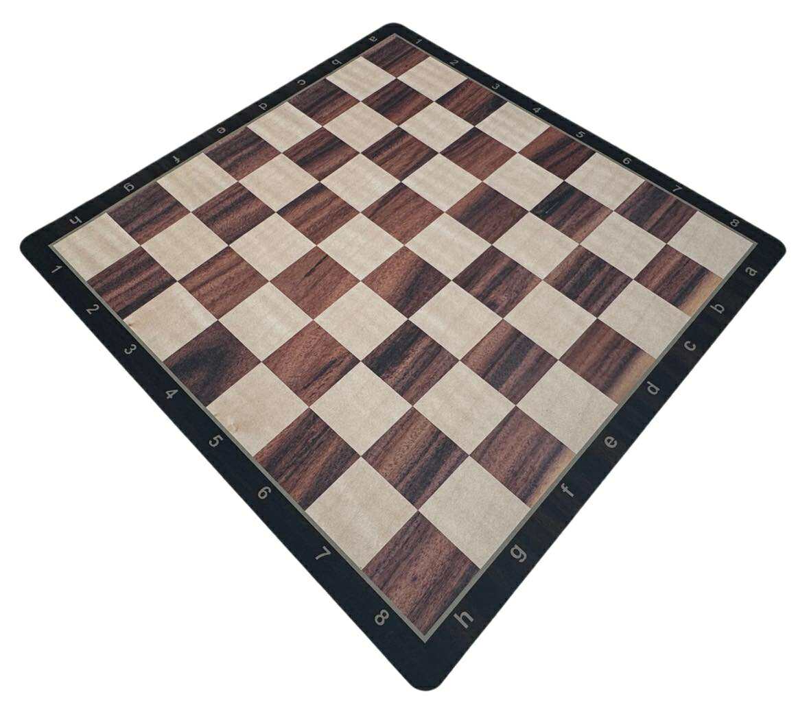 Series II - Wood Grain Thin Floppy Mousepad Chess Board by Chess Gorilla