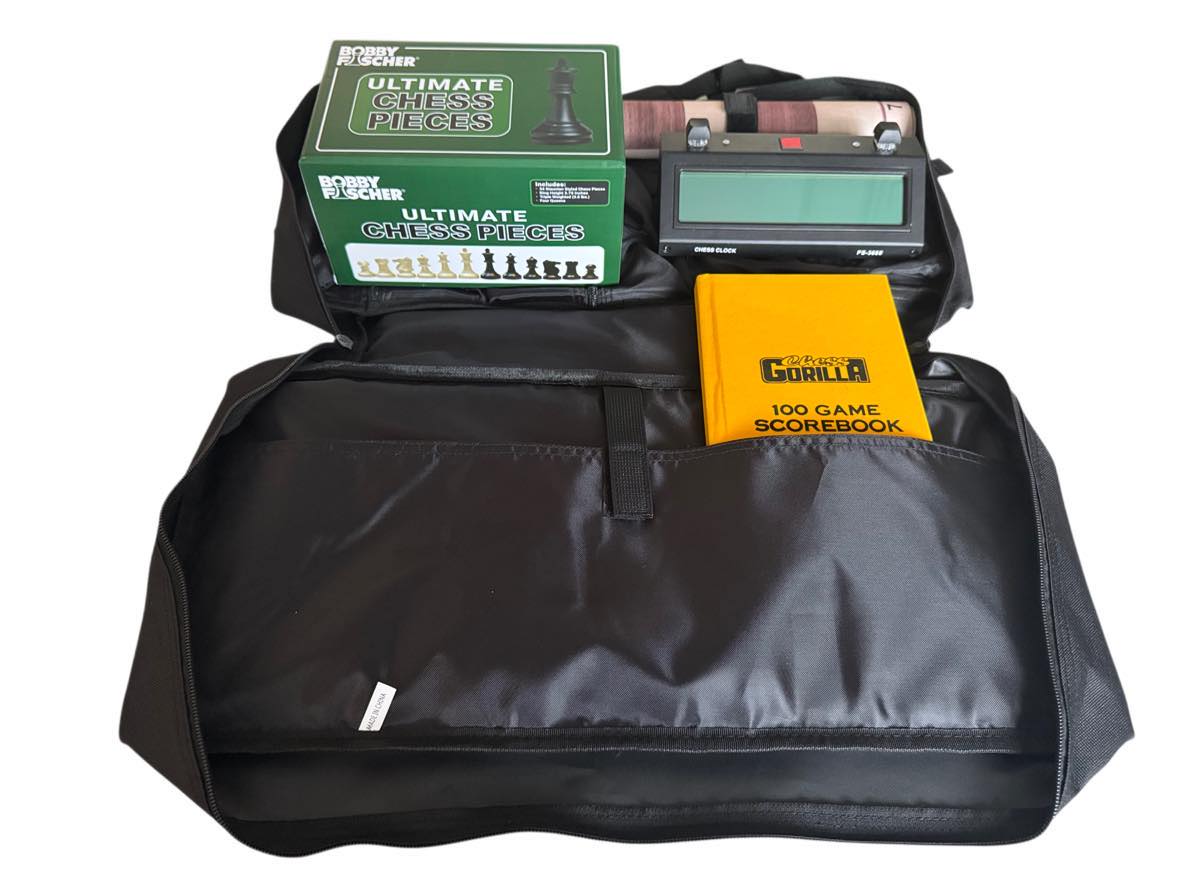 Silverback Pro Tournament Combo-Clock/Bag/Board/Pieces