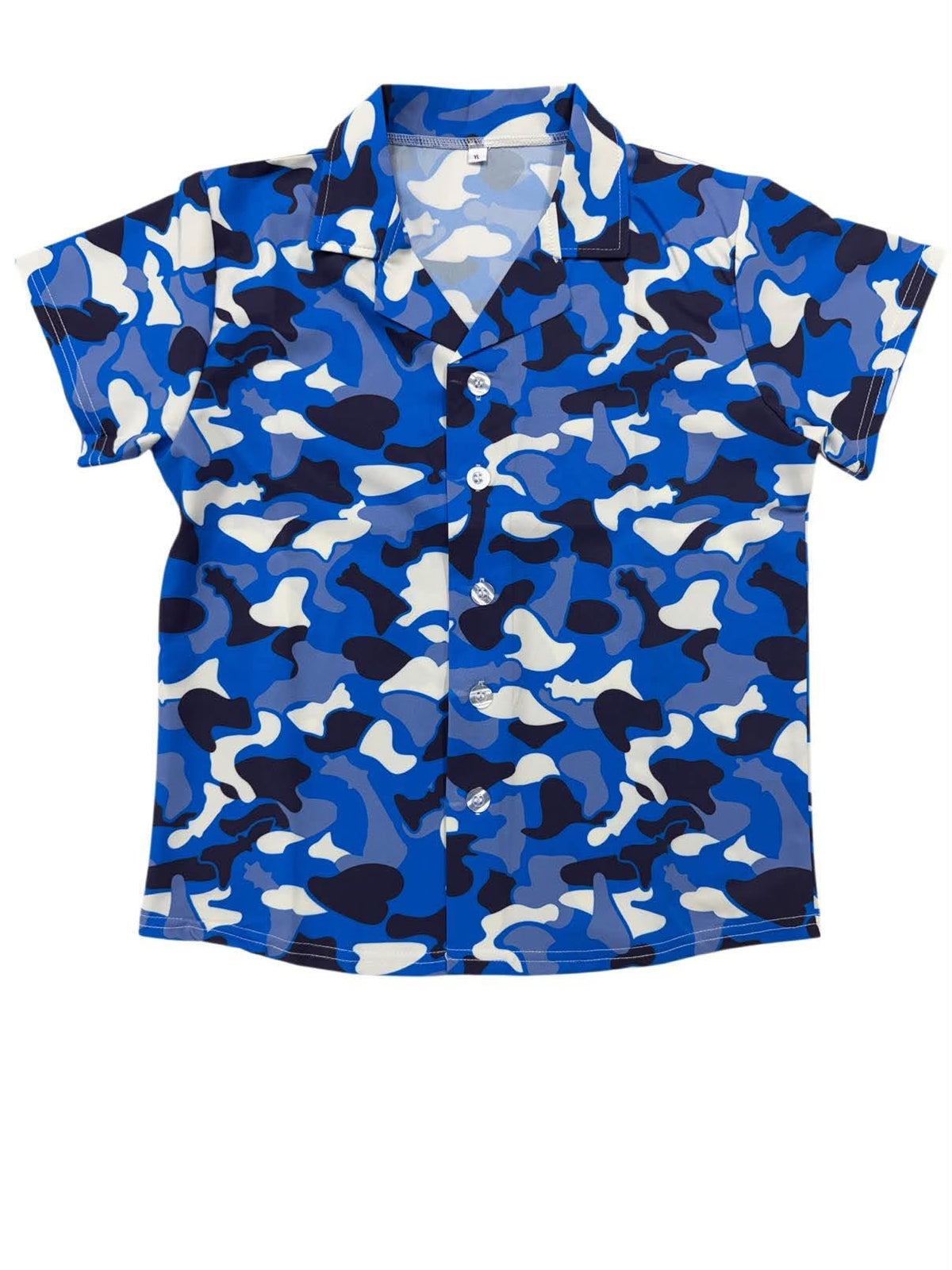 Hawaiian Shirts - Chess Camouflage - Kids Sizes