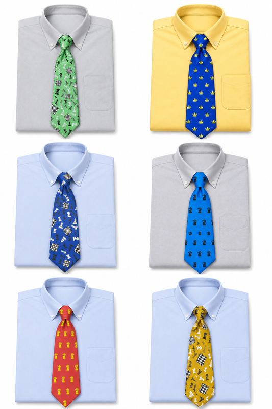 Chess Ties by Chess Gorilla