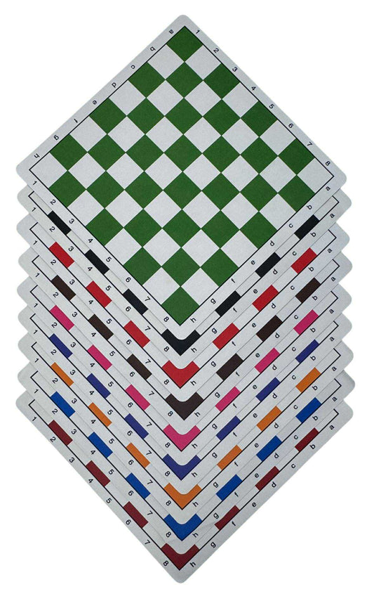 Floppy Mousepad Chess Board – 20" Lay-Flat, Notation