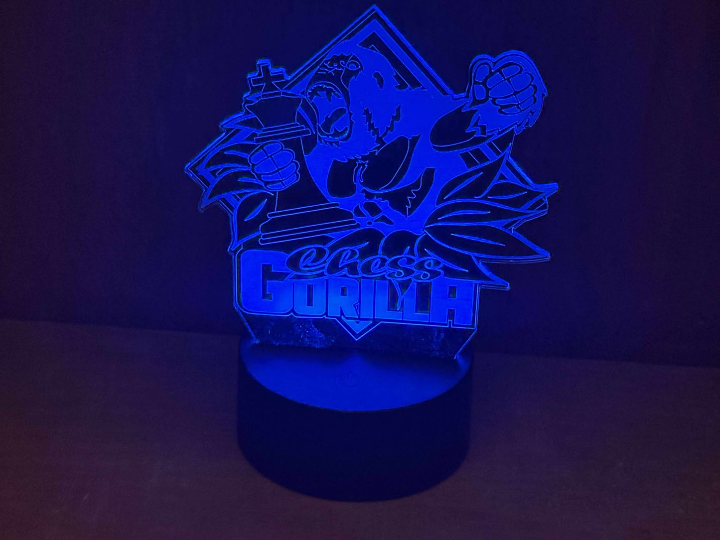 Chess Knight Light-The Gorilla ---New!